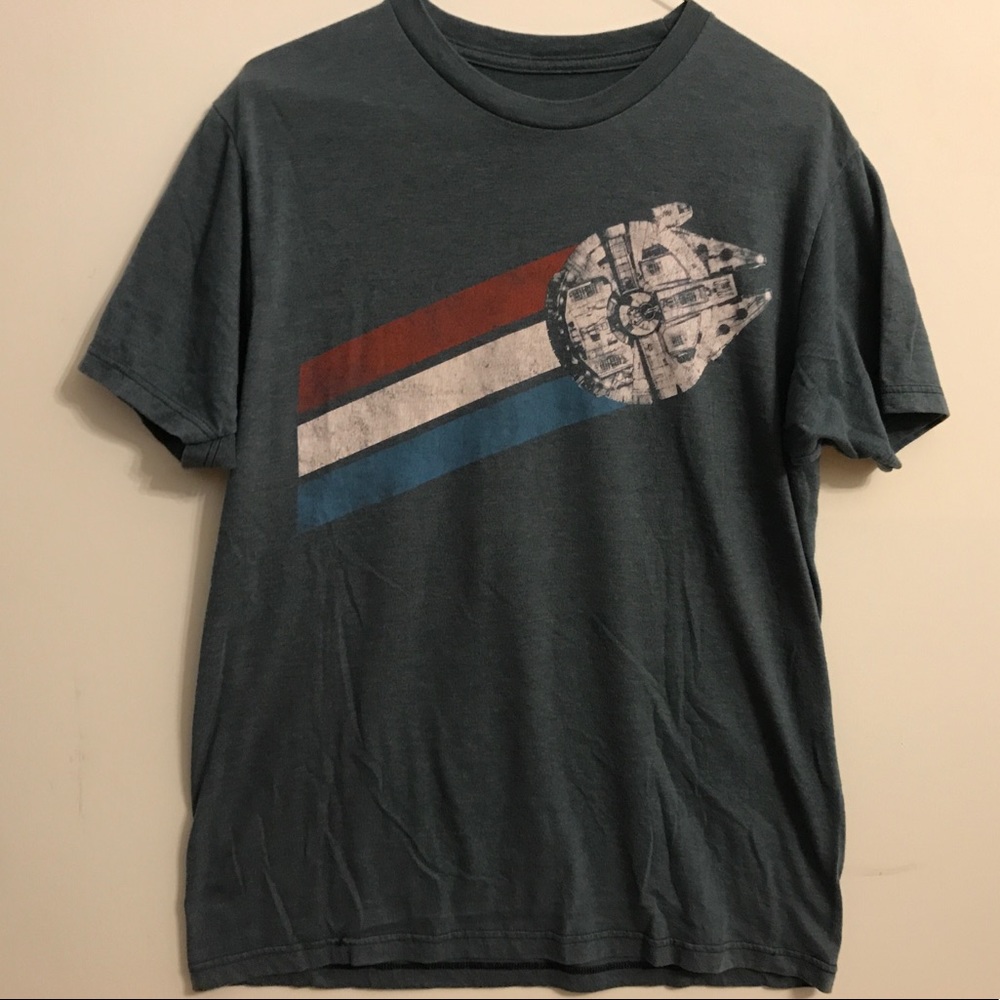 Star Wars Milenium Falcon Red White & Blue Fly Lo